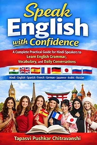 Speak English with Confidence: A Complete Practical Guide for Hindi Speakers to Learn English Grammar, Vocabulary, and Daily