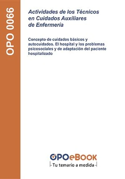 Actividades de los Técnicos en Cuidados Auxiliares de Enfermería