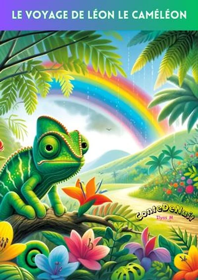 Le Voyage de Léon le Caméléon: Histoire Inspirante sur la Curiosité et le Courage - Éveil, Couleurs et Leçons de Vie