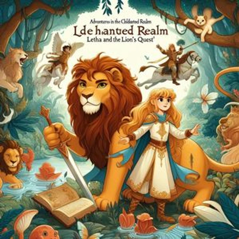 Adventures in the Enchanted Realm: Letha and the Lion's Quest: 1, #1