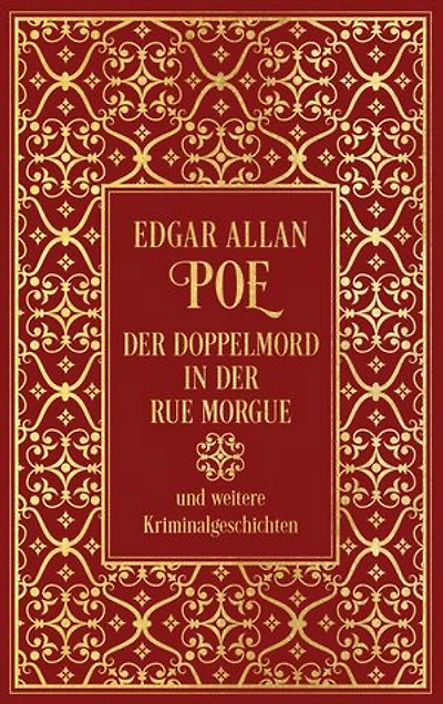 Der Doppelmord in der Rue Morgue und weitere Kriminalgeschichten: Leinen mit Goldprägung