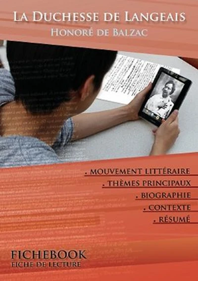Fiche de lecture La Duchesse de Langeais - Résumé détaillé et analyse littéraire de référence: Résumé détaillé et analyse littéraire de référence