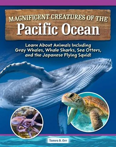 Magnificent Creatures of the Pacific Ocean: Learn About Animals Including Gray Whales, Whale Sharks, Sea Otters, and Japanese Flying Squid!