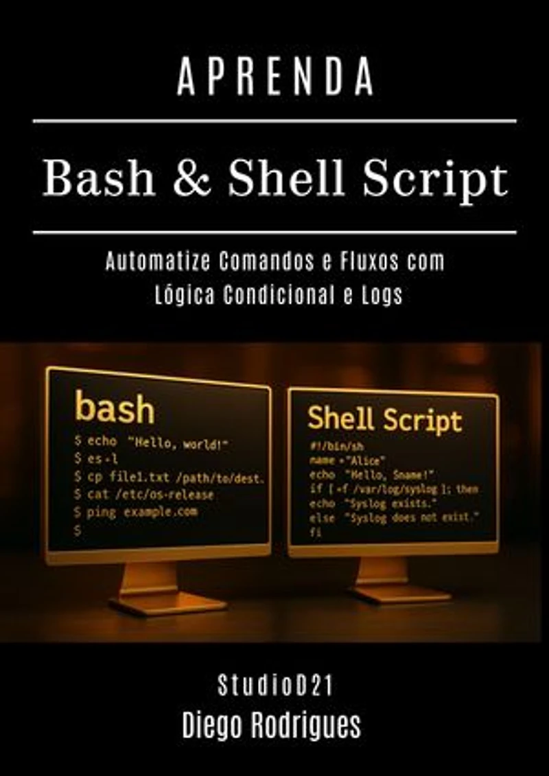 APRENDA Bash & Shell Script: Automatize Comandos e Fluxos com Lógica Condicional e Logs