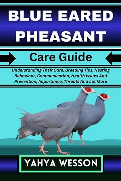 BLUE EARED PHEASANT Care Guide: Understanding Their Care, Breeding Tips, Nesting Behaviour, Communication, Health Issues And Prevention, Importance, Threats And Lot More