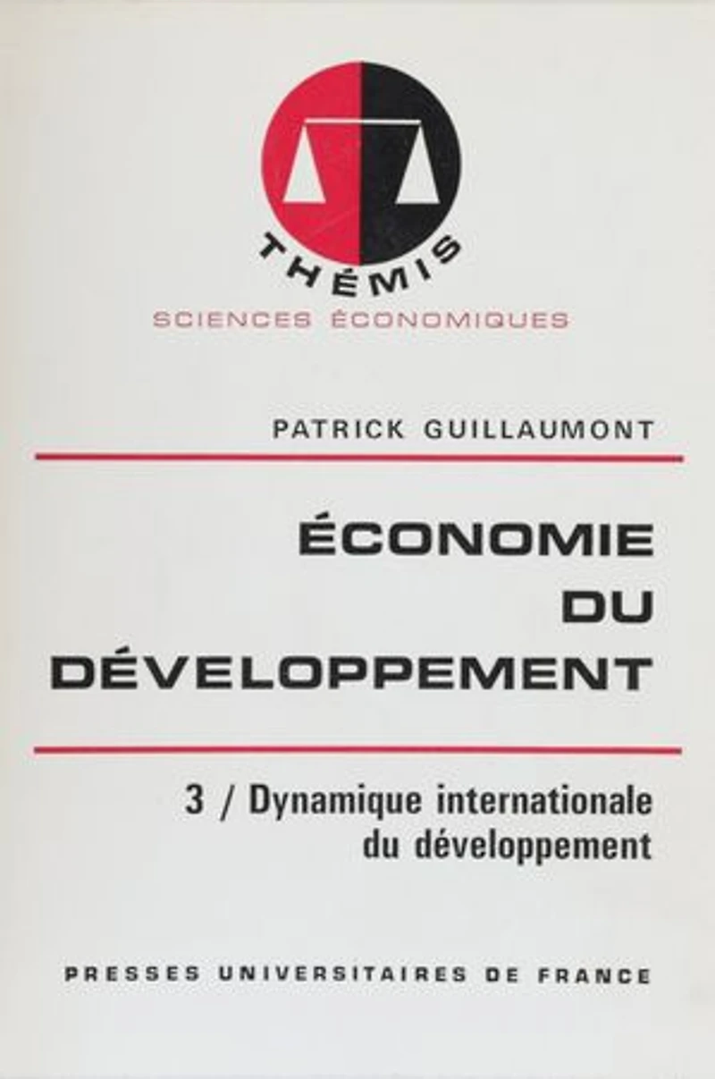 Économie du développement (3): Dynamique internationale du développement