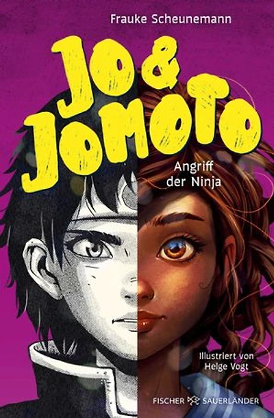 Jo & Jomoto – Angriff der Ninja: Band 2 der actionreichen Abenteuerreihe mit Manga-Illustrationen für Kinder ab 10 Jahren