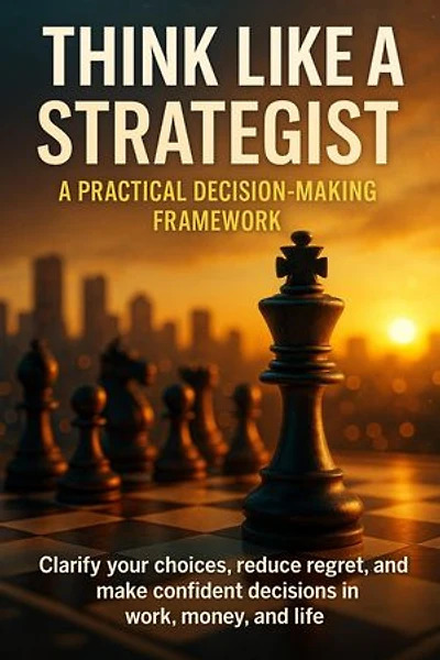 Think Like a Strategist: A Practical Decision-Making Framework: Clarify your choices, reduce regret, and make confident decisions in work, money, and life