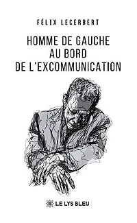 Homme de gauche au bord l'excommunication