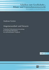 Angemessenheit und Steuern: Verdeckte Einkommensverwendung bei Kapitalgesellschaften im internationalen Vergleich