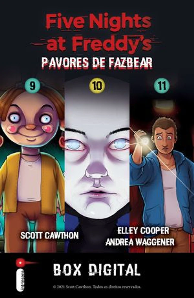 Box Pavores de Fazbear 9-11: Five Nights at Freddy’s: Pavores de Fazbear – Vol. 9-11