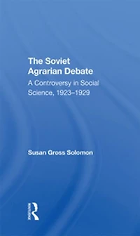 The Soviet Agrarian Deba