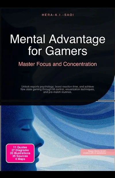 Mental Advantage for Gamers: Master Focus and Concentration: Unlock esports psychology, boost reaction time, and achieve flow state gaming through tilt control, visualization techniques, and pre-match routines.