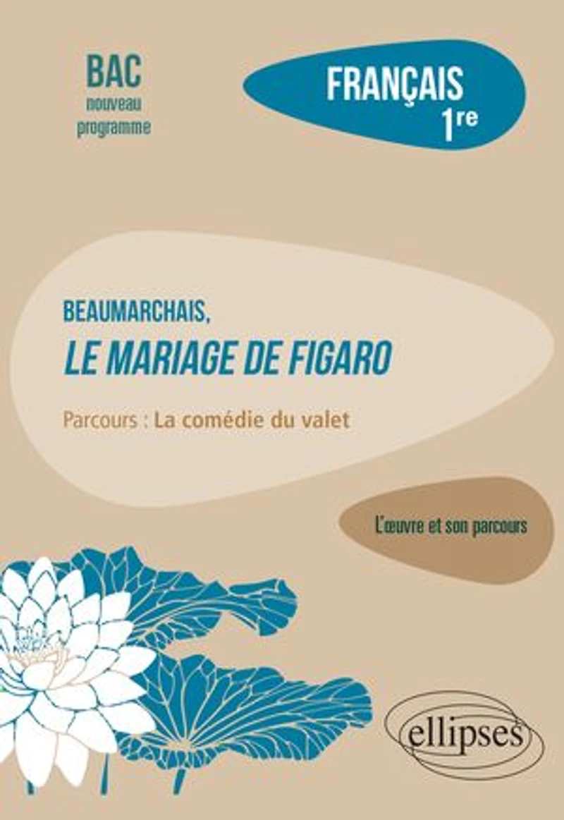 Français, Première. L’œuvre et son parcours : Beaumarchais, Le mariage de Figaro, parcours "La comédie du valet"