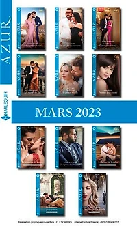 Pack mensuel Azur - 11 romans (Mars 2023)