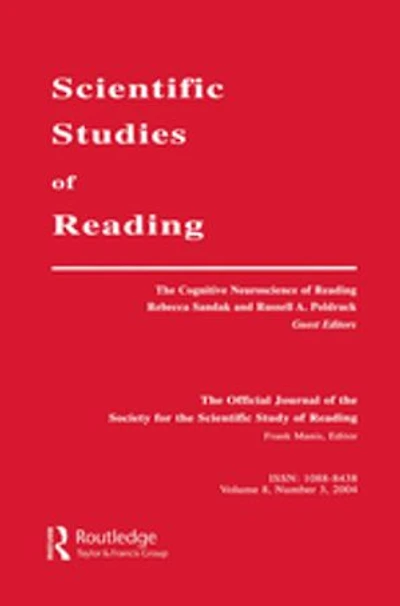 The Cognitive Neuroscience of Reading: A Special Issue scientific Studies Reading