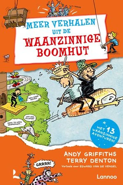 Meer verhalen uit de waanzinnige boomhut: Met 13 waanzinnige avonturen!