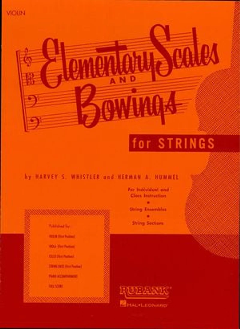 Elementary Scales And Bowings