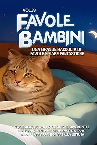 Favole per Bambini Una grande raccolta di favole e fiabe fantastiche. (Vol.33): Storie della buonanotte uniche, divertenti e rilassanti, in grado di trasmettere tanti valori e far appassionare alla lettura