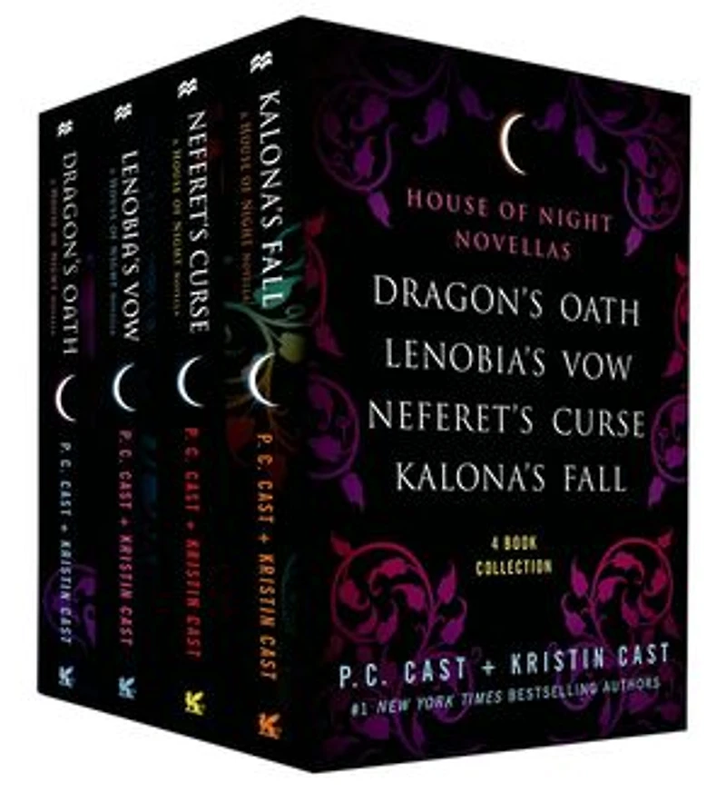 The House of Night Novellas, 4-Book Collection: Dragon's Oath, Lenobia's Vow, Neferet's Curse, Kalona's Fall