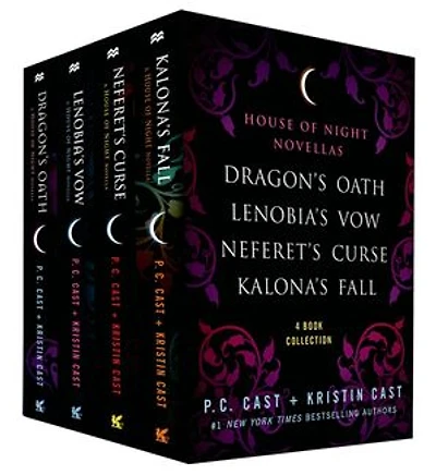 The House of Night Novellas, 4-Book Collection: Dragon's Oath, Lenobia's Vow, Neferet's Curse, Kalona's Fall