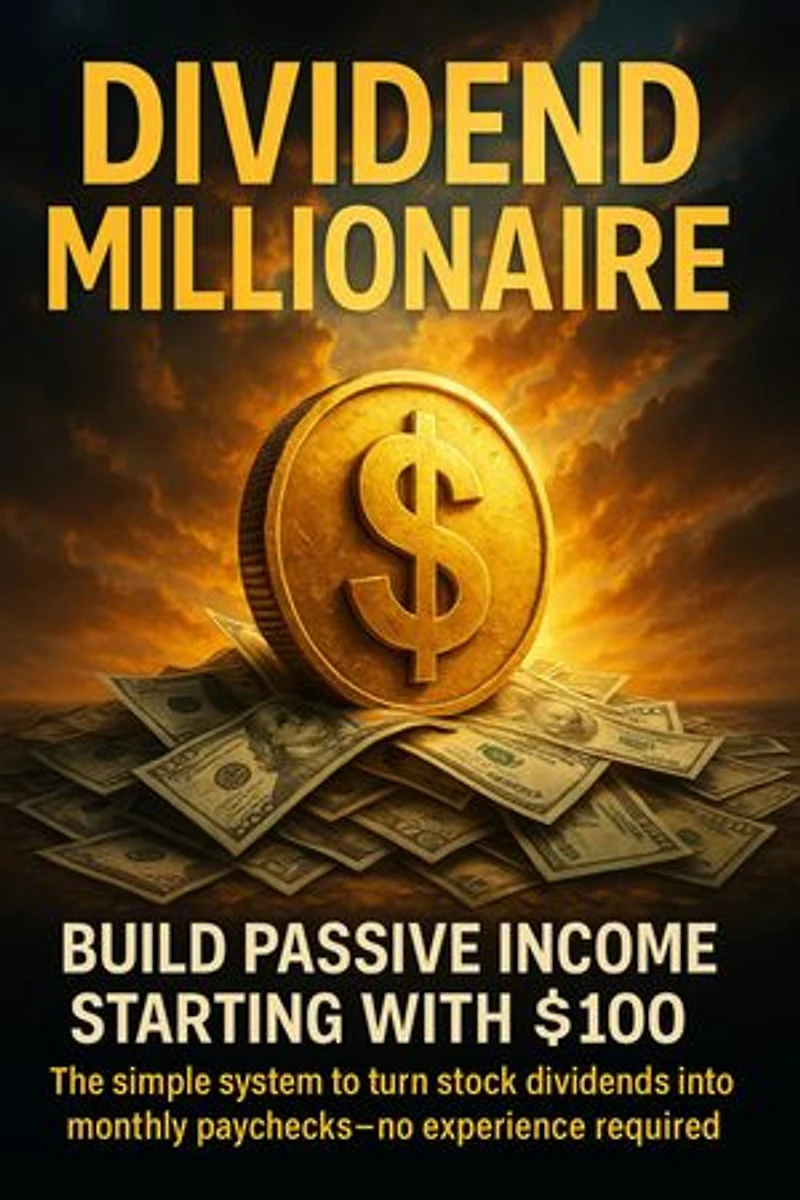 Dividend Millionaire: Build Passive Income Starting With $100: The Simple System to Turn Stock Dividends Into Monthly Paychecks—No Experience Required