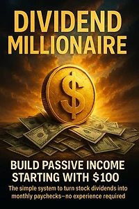 Dividend Millionaire: Build Passive Income Starting With $100: The Simple System to Turn Stock Dividends Into Monthly Paychecks—No Experience Required