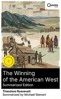 the Winning of American West (Summarized Edition): Enriched edition. A fierce patriot's chronicle western frontier, 19th-century expansion, and spirit
