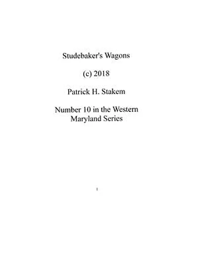 Studebaker's Wagons