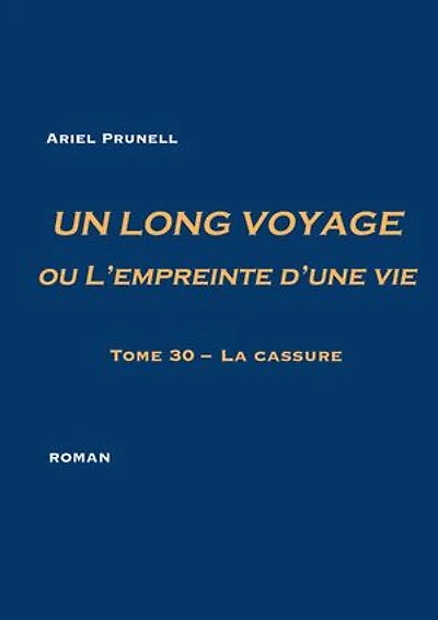 UN LONG VOYAGE ou L'empreinte d'une vie - tome 30: Tome 30 - La cassure