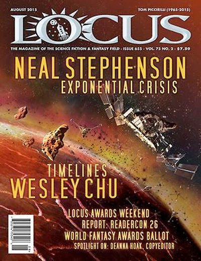 Locus Magazine, Issue # 655, August 2015