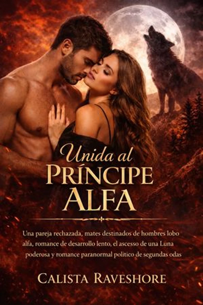 Unida al Príncipe Alfa: Una pareja rechazada, mates destinados de hombres lobo alfa, romance de desarrollo lento, el ascenso de una Luna poderosa y romance paranormal político de segundas oportunidades
