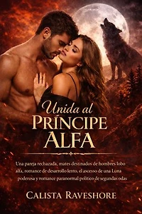 Unida al Príncipe Alfa: Una pareja rechazada, mates destinados de hombres lobo alfa, romance de desarrollo lento, el ascenso de una Luna poderosa y romance paranormal político de segundas oportunidades
