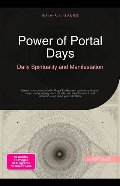 Power of Portal Days: Daily Spirituality and Manifestation: Unlock your potential with Maya Tzolkin and galactic activation days, using energy work, rituals, and mindfulness to set intentions and raise your vibration.