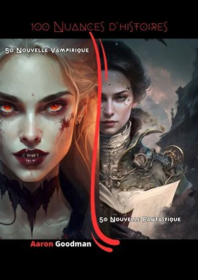 100 Nuances D'histoires: 50 Nouvelles Vampirique et Fantastique (Facile à Lire) Livre 2 en 1