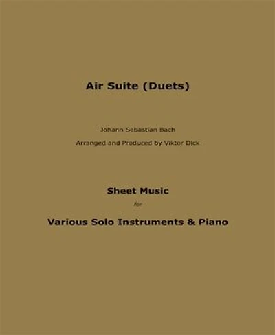 Air Suite (Duets): Sheet Music for Various Solo instruments & Piano