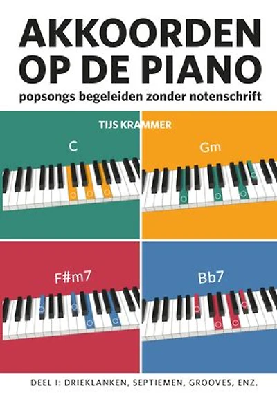 Akkoorden op de piano: Popsongs begeleiden zonder notenschrift