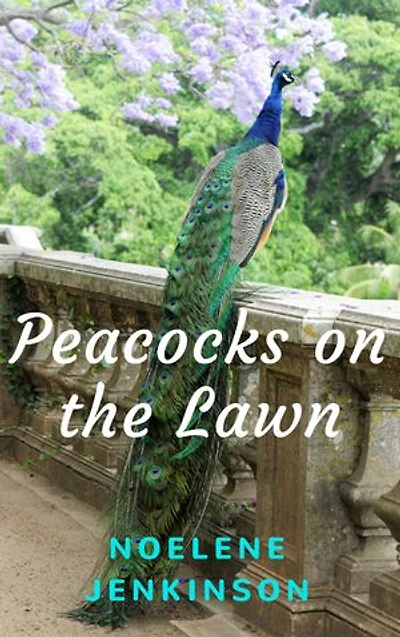 Peacocks On The Lawn