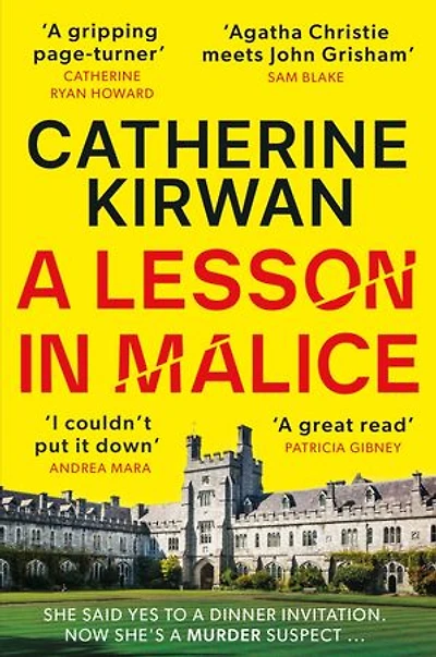 A Lesson Malice: gripping, atmospheric murder mystery that will keep you turning the pages