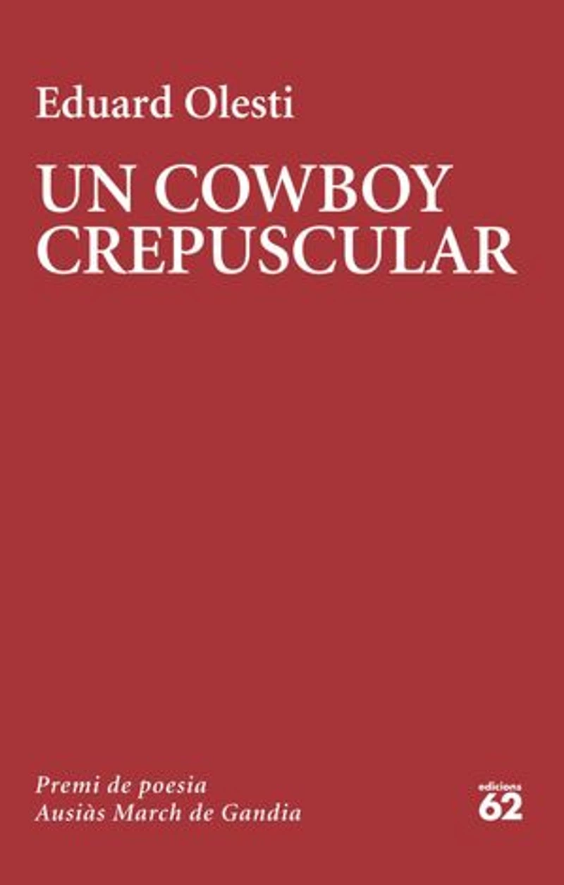 Un cowboy crepuscular: Premi Ausiàs March 2023