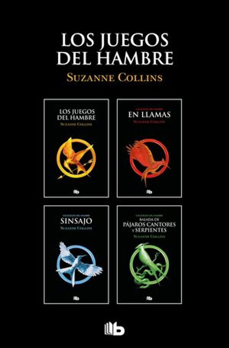 Estuche Los juegos del hambre (Contiene: / En llamas Sinsajo Balada de pájaros cantores y serpientes) The Hunger Games Boxed Set