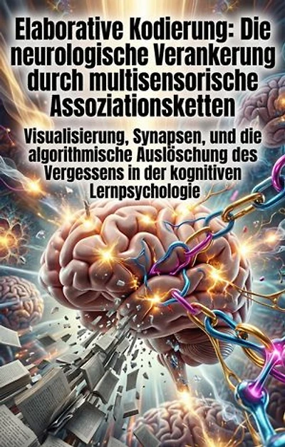 Elaborative Kodierung: Die neurologische Verankerung durch multisensorische Assoziationsketten: Visualisierung, Synapsen, und die algorithmische Auslöschung des Vergessens in der kognitiven Lernpsychologie
