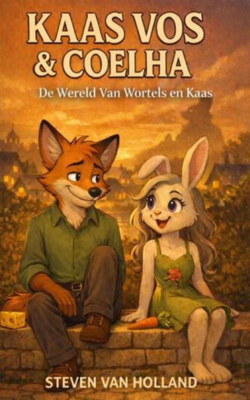 Kaas Vos & Coelha – De Wereld van Wortels en Kaas (Boeken 1–5): Digitale boxset met de eerste 5 verhalen vol humor, vriendschap en kleine mysteries