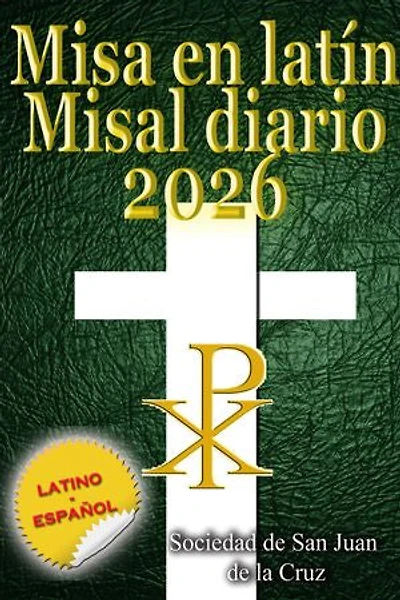 Misa en latín Misal diario 2026 latino-español, en orden, todos los días