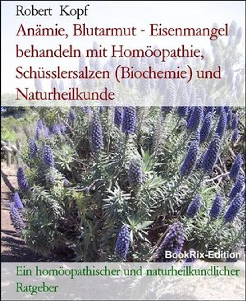 Anämie, Blutarmut - Eisenmangel behandeln mit Homöopathie, Schüsslersalzen (Biochemie) und Naturheilkunde: Ein homöopathischer und naturheilkundlicher Ratgeber