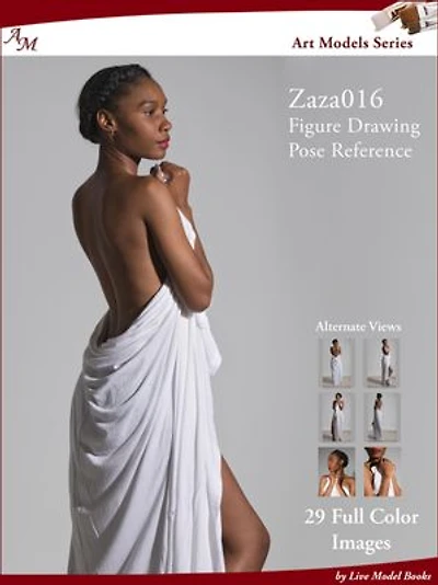 Art Models Zaza016: Figure Drawing Pose Reference
