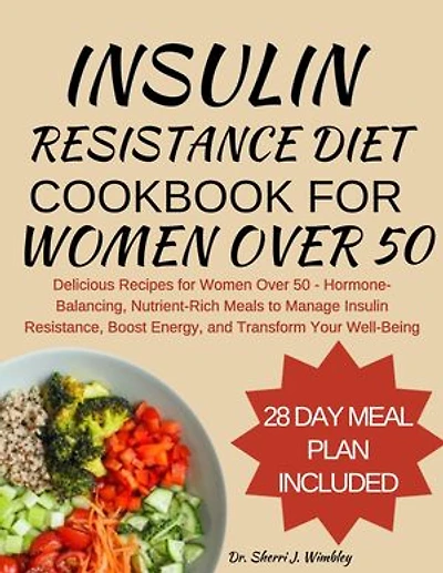 INSULIN RESISTANCE DIET COOKBOOK FOR WOMEN OVER 50: Delicious Recipes for Women - Hormone-Balancing, Nutrient-Rich Meals to Manage Insulin Resistance, Boost Energy, and Transform Your Well-Being