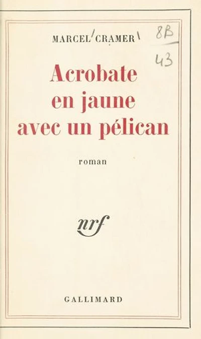 Acrobate en jaune avec un pélican