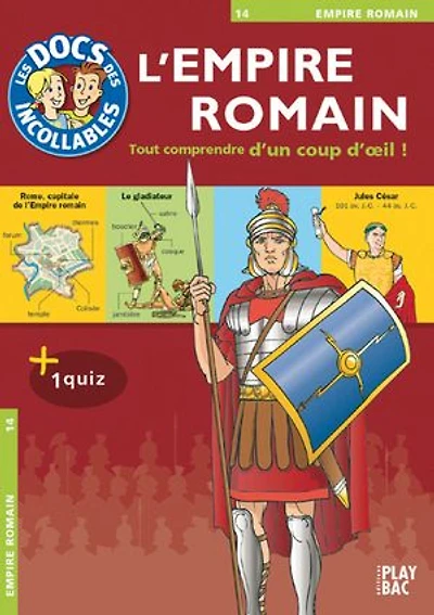 Les Incollables : L'Empire Romain: Tout comprendre d'un coup d'oeil !