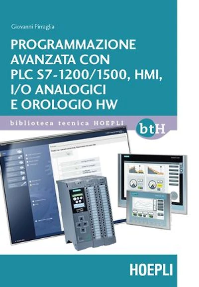 Programmazione avanzata con PLC S7-1200/1500, HMI, I/O analogici e orologio HW